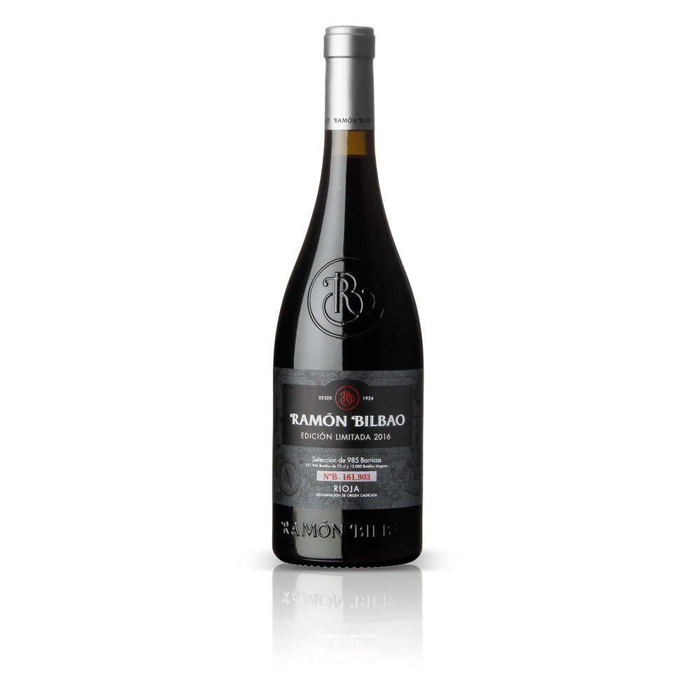 Vino tinto crianza D.O. Rioja RAMÓN BILBAO EDICIÓN LIMITADA, 75 cl.