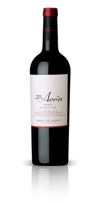 Vino tinto con 5 meses de barrica D.O. Ribera de Duero ABADÍA DE ACÓN, 75 cl.