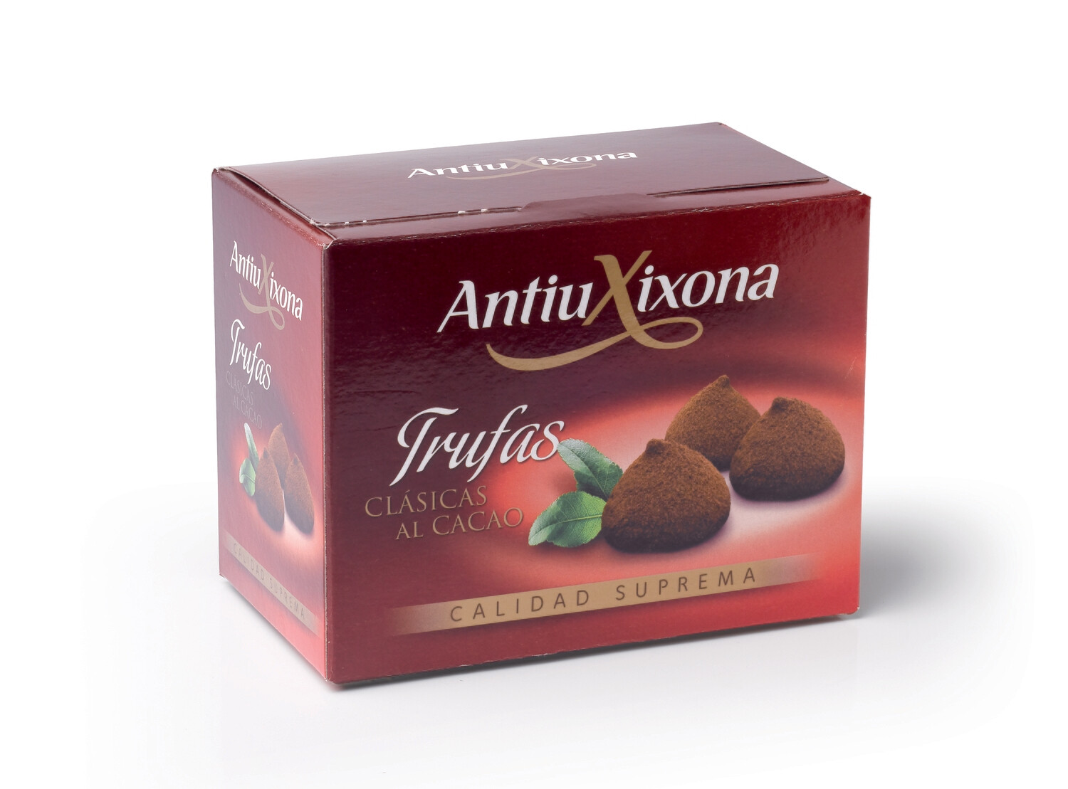 Trufas clásicas al cacao ANTIÚ XIXONA.