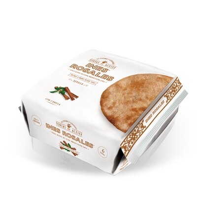 Tortas de aceite INÉS ROSALES con canela.
