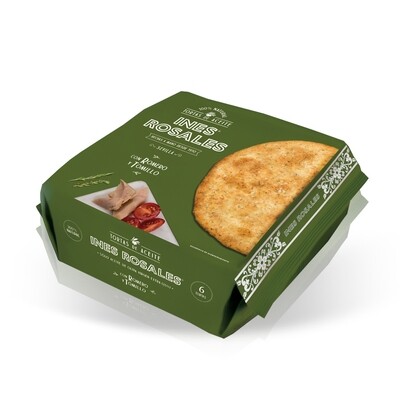Tortas de aceite INÉS ROSALES con tomillo y romero.