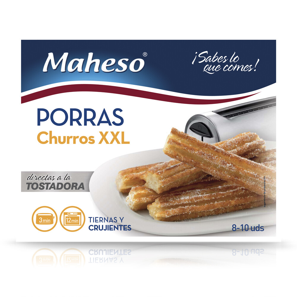 Porras churros XXL MAHESO 8/10 uds.