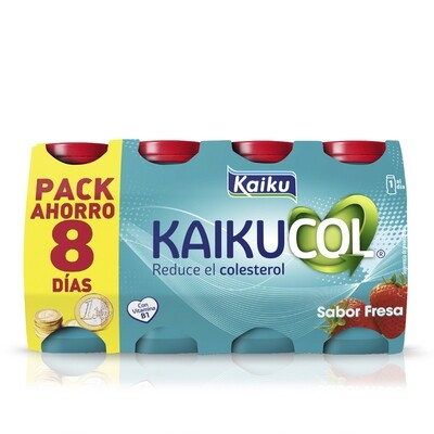Yogur líquido sabor fresa KAIKUKOL de KAIKU.