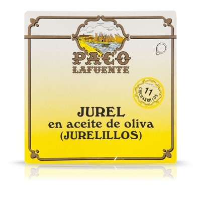 Jurel (jurelillos) en aceite de oliva PACO LAFUENTE.