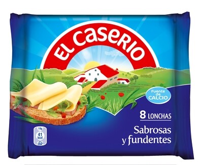 Queso en lonchas tipo Tranchette EL CASERÍO.