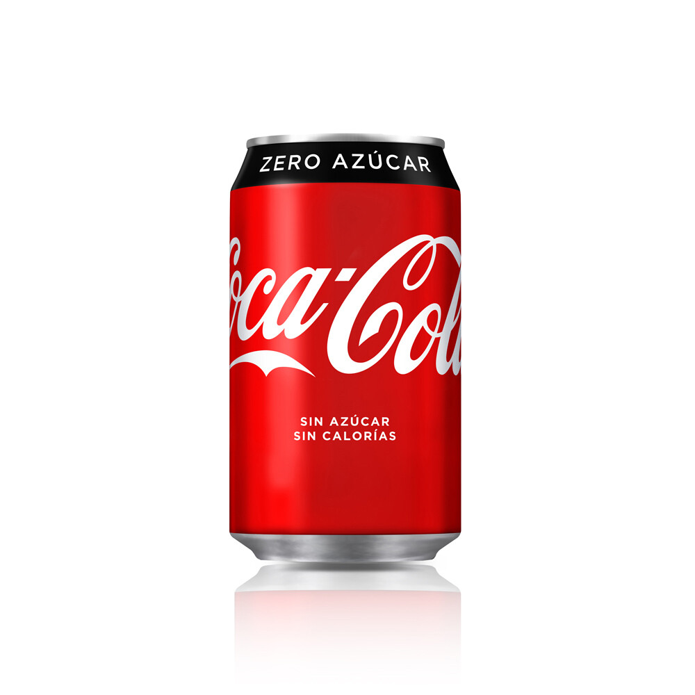 COCA COLA zero en lata (33 cl).