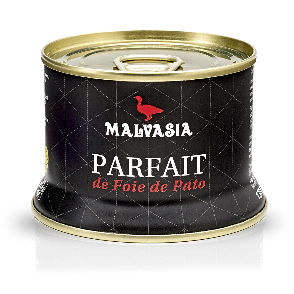Parfait de de foie de pato MALVASÍA.