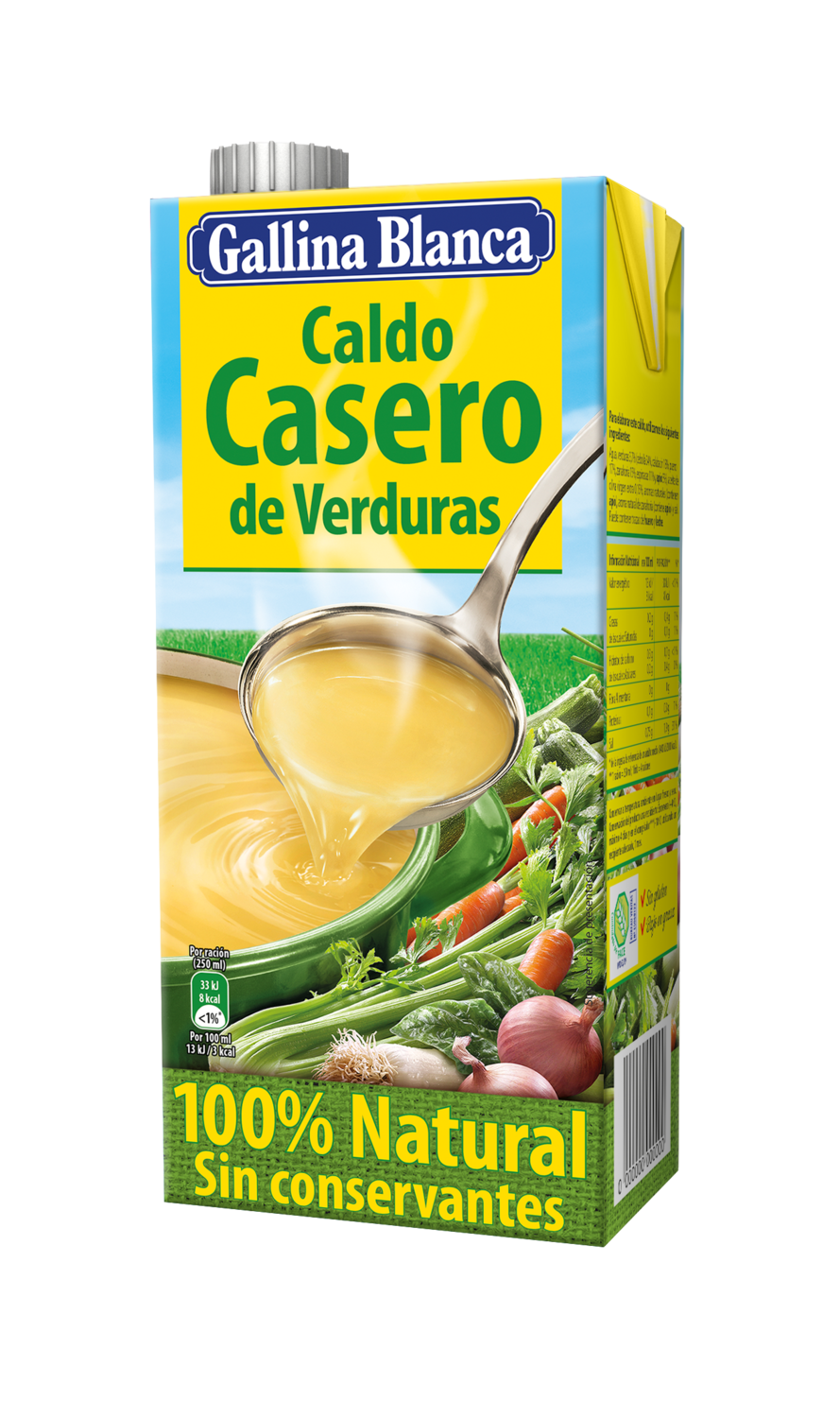 Caldo casero de verduras GALLINA BLANCA