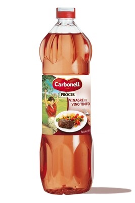 Vinagre de vino tinto CARBONELL.