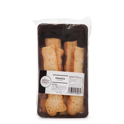 Foccacia clásica ESPIGA BLANCA 100 g.