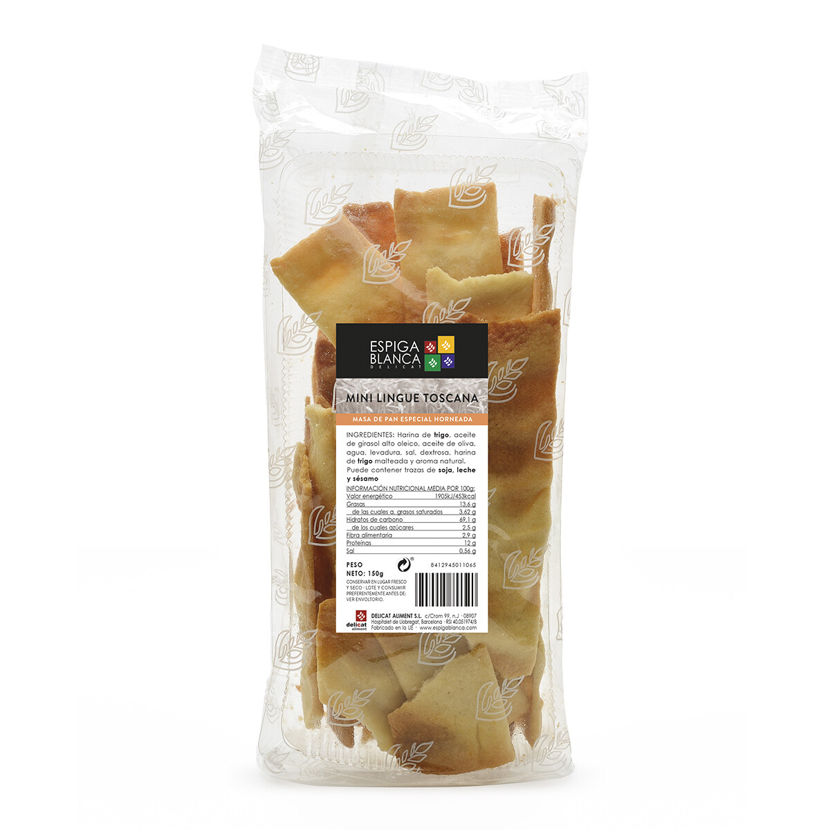 Mini lingue Toscana ESPIGA BLANCA 150 g.