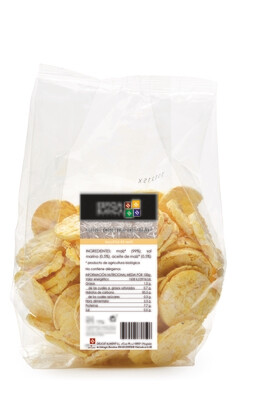 Mini tortitas de maíz ESPIGA BLANCA.