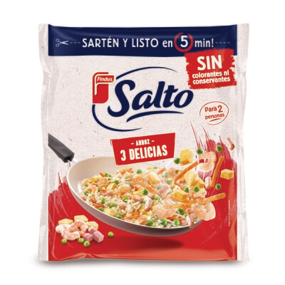 Arroz 3 delicias SALTO 500g.