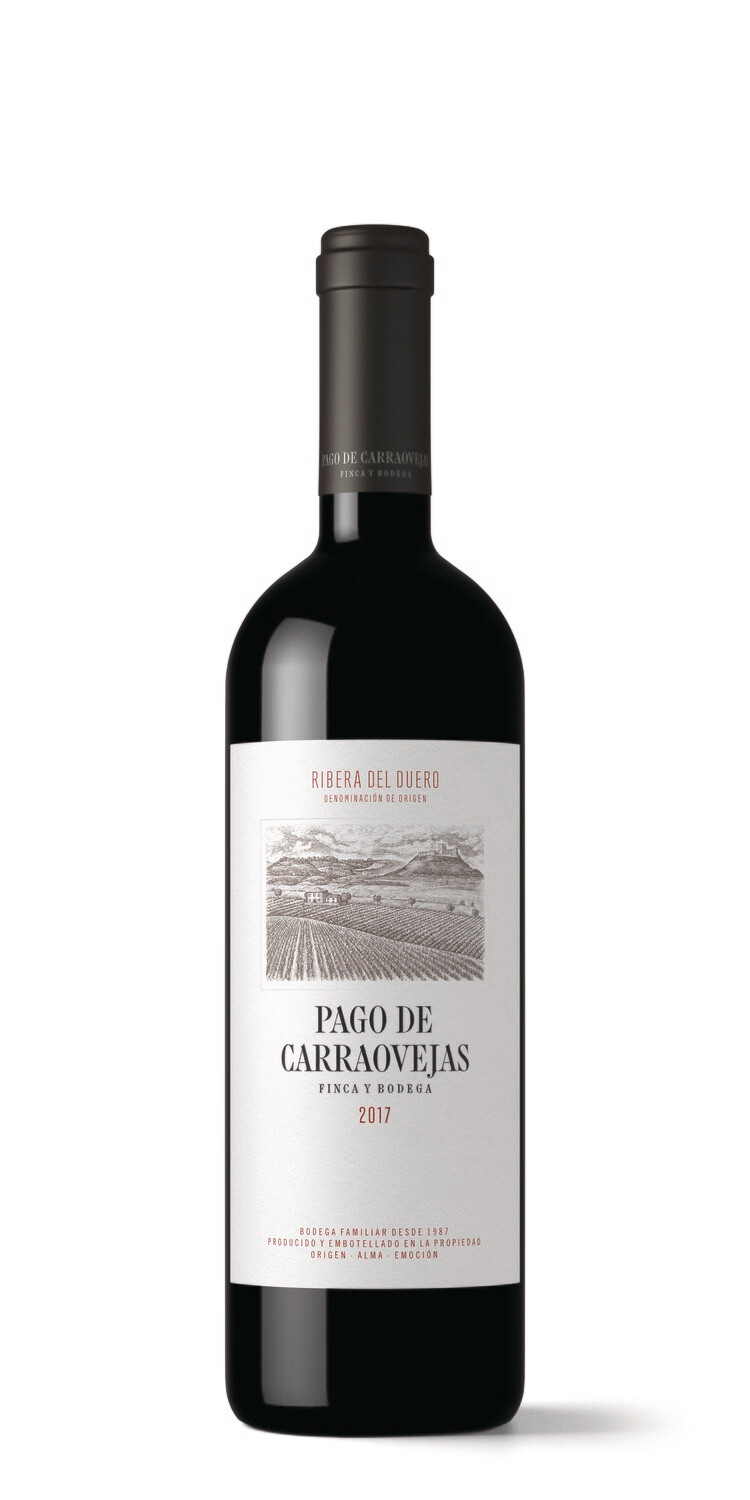 Vino tinto D.O. Ribera de Duero PAGO DE CARRAOVEJAS Magnum.
