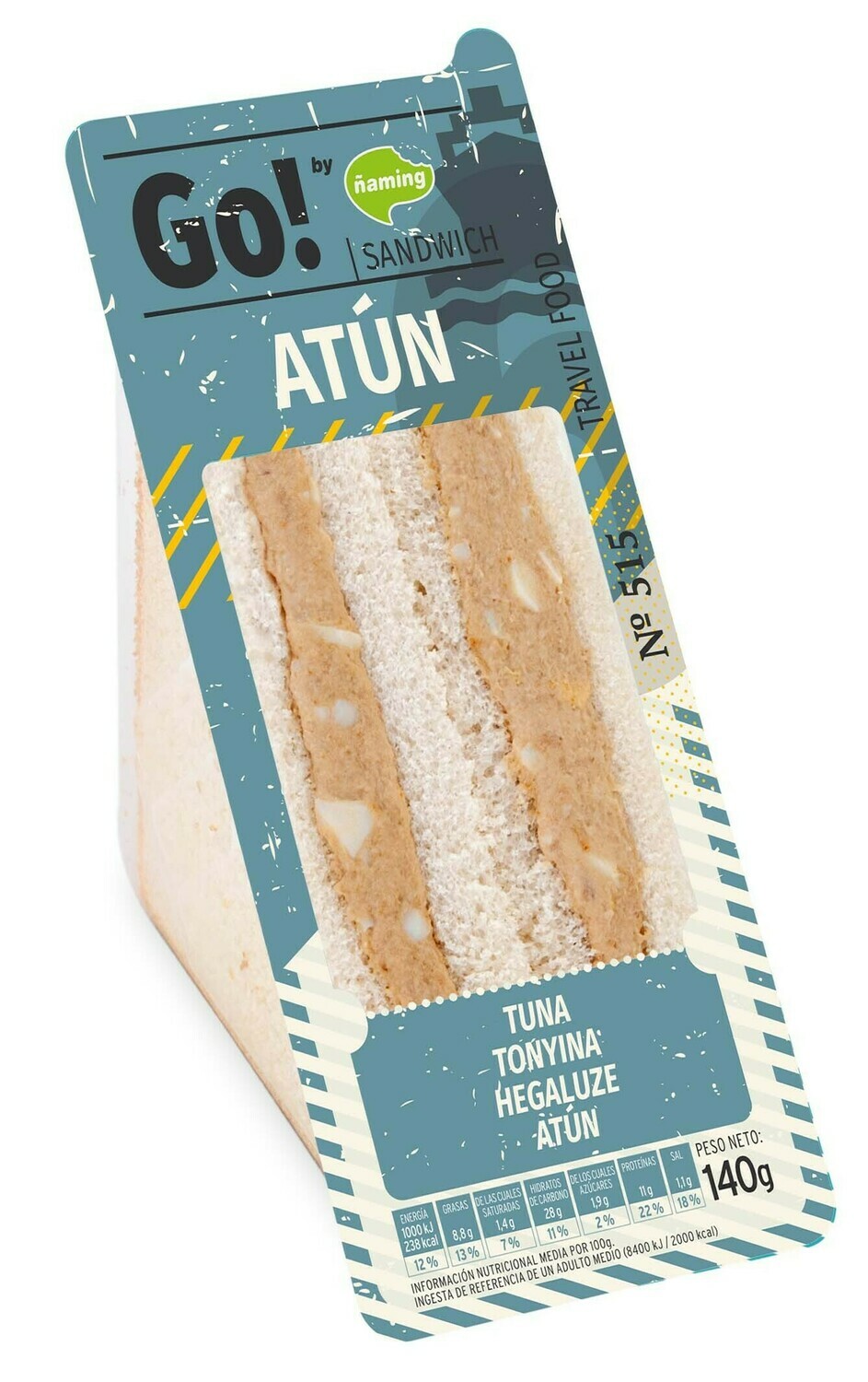 Sandwich de atún GO! ÑAMING.