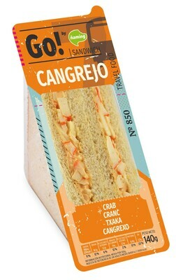 Sandwich de cangrejo GO! ÑAMING.