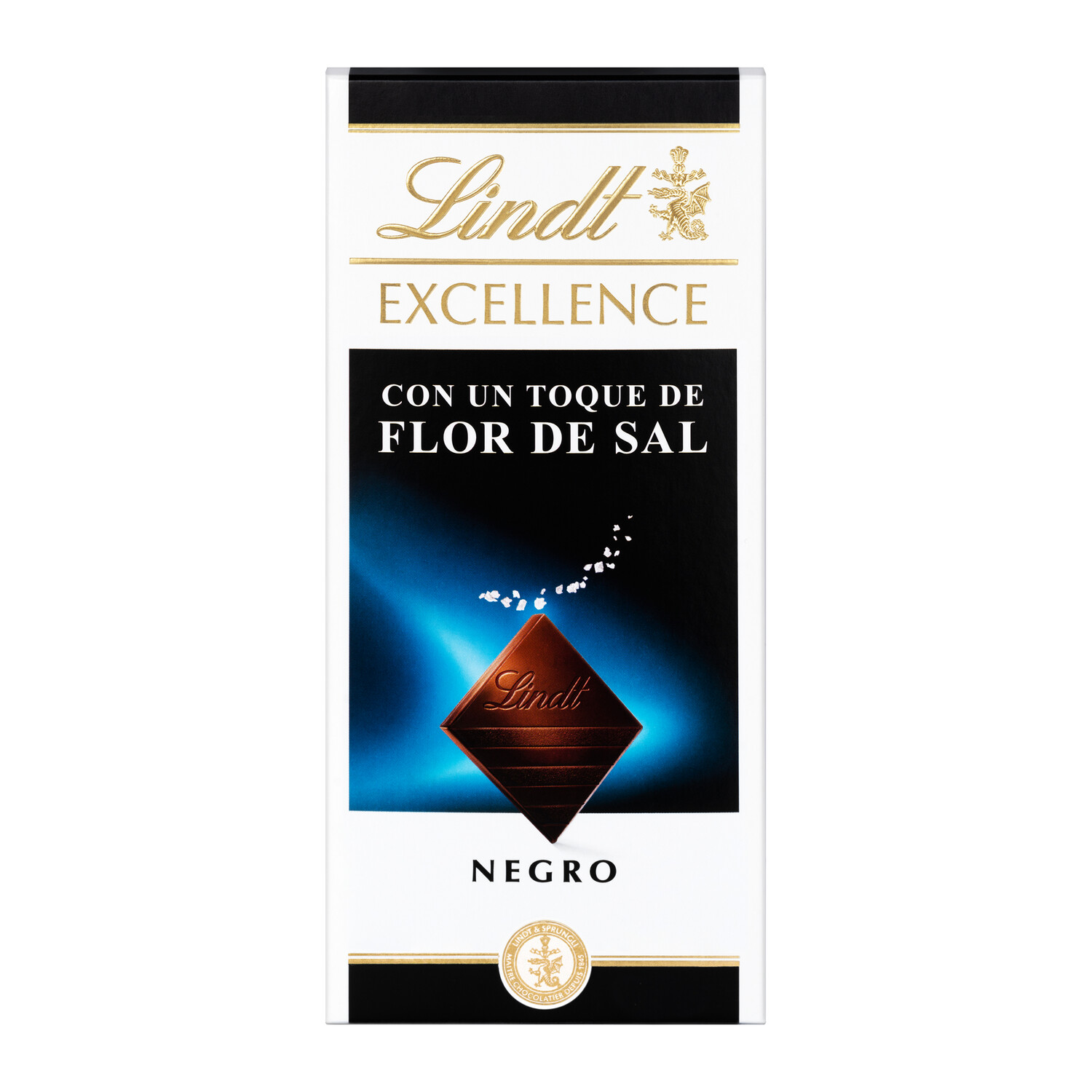 Chocolate negro con un toque de flor de sal de LINDT.