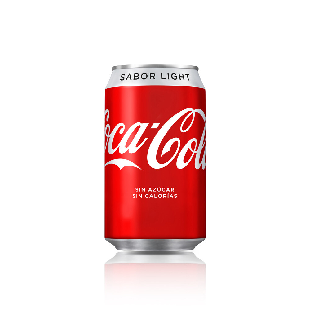 COCA COLA light en lata (33 cl).