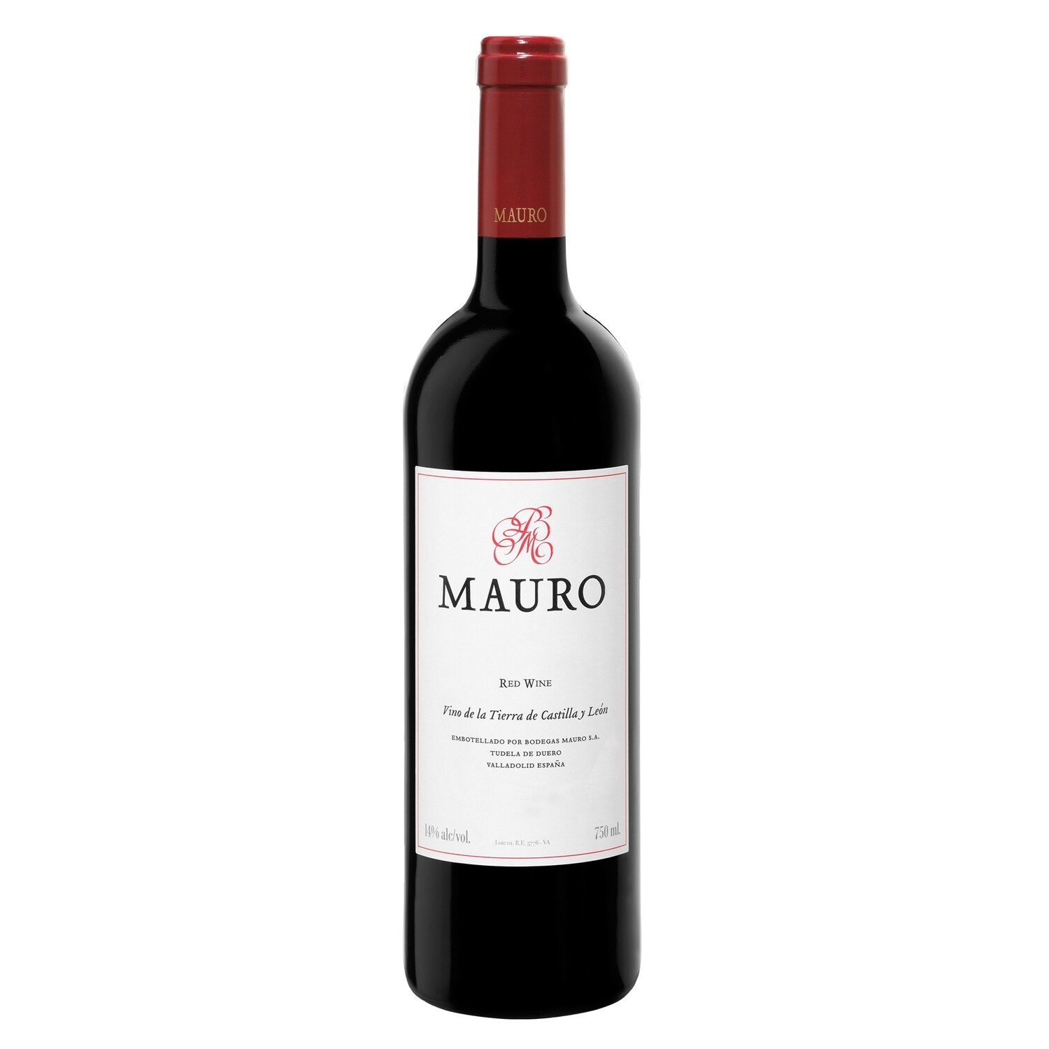 Vino tinto D.O. Castilla y León MAURO, 75 cl.