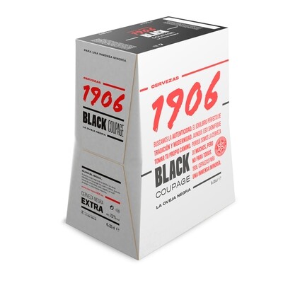 Cerveza 1906 Black Coupage LA OVEJA NEGRA.