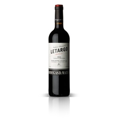Vino tinto crianza D.O. Rioja LETARGO, 75 cl.