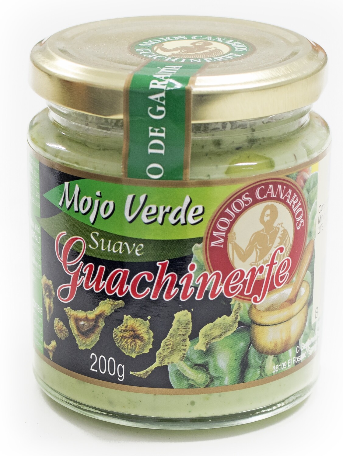 Mojo verde suave GUACHINERFE.