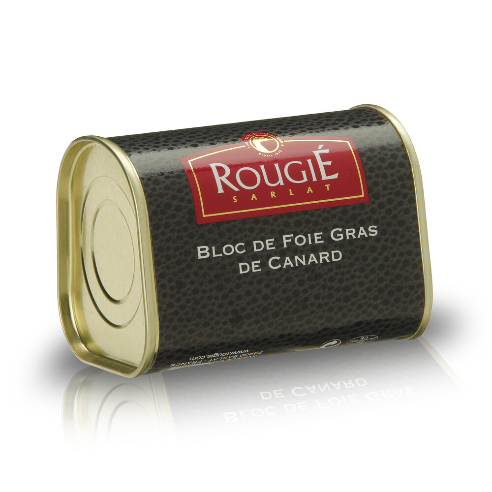 Bloc de foie grass de canard ROUGIÉ (145 gramos).