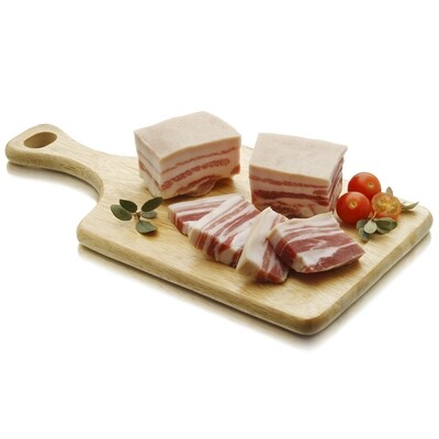 Panceta ibérica.