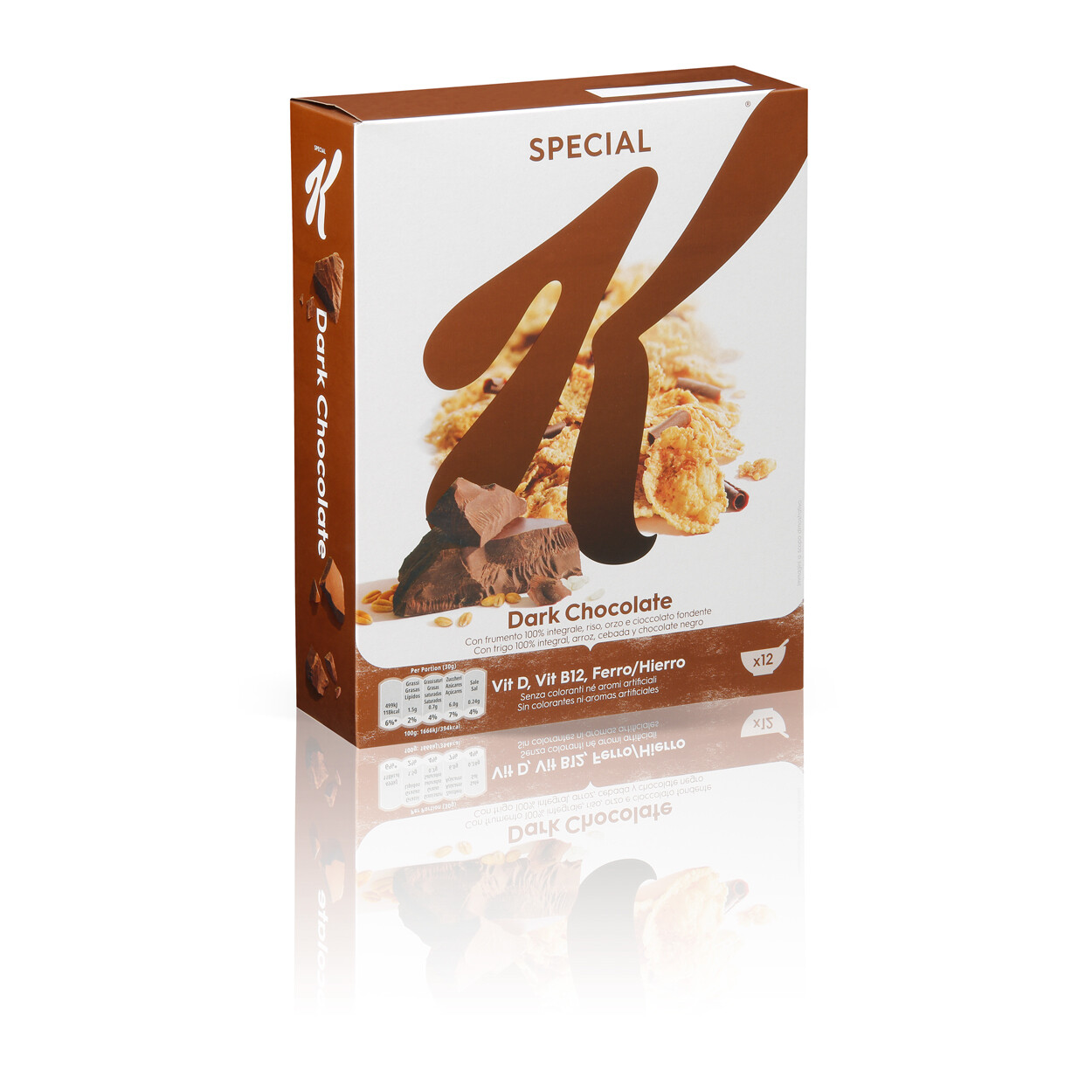 Cereales SPECIAL K con chocolate negro de KELLOGG&#39;S.