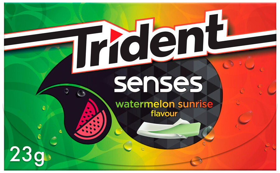 Chicles TRIDENT Senses Watermelon Sunrise  Flavour