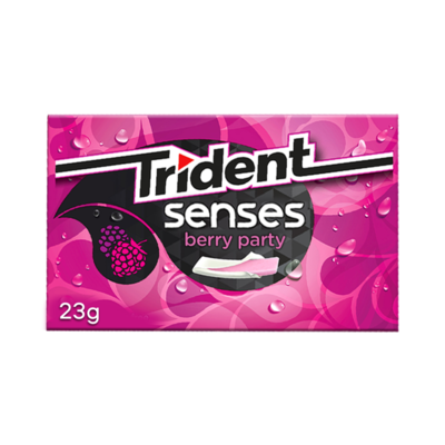Chicles TRIDENT Senses Berry Party  Flavour