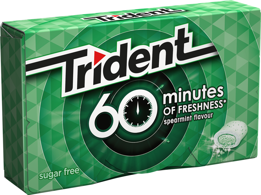 Chicles TRIDENT Freshness Hierbabuena