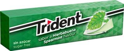 Chicles TRIDENT Fresh Hierbabuena S/A