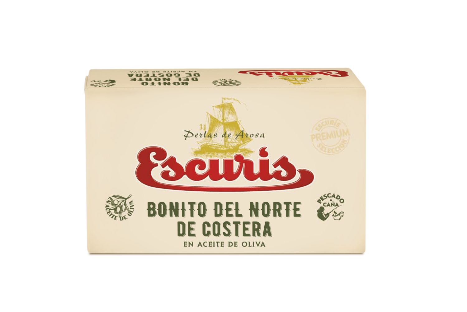 Bonito del norte de costera en aceite de oliva ESCURIS.