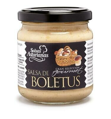Salsa de boletus gran selección gourmet SALSAS ASTURIANAS 190 gr.