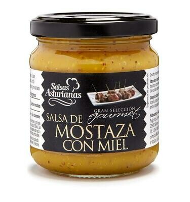 Salsa de mostaza con miel gran selección gourmet SALSAS ASTURIANAS.