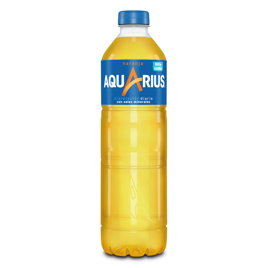 AQUARIUS de naranja en botella (1.5 litros).