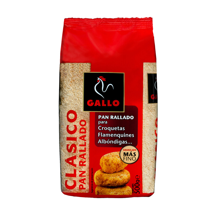 Pan rallado clásico GALLO 500g.