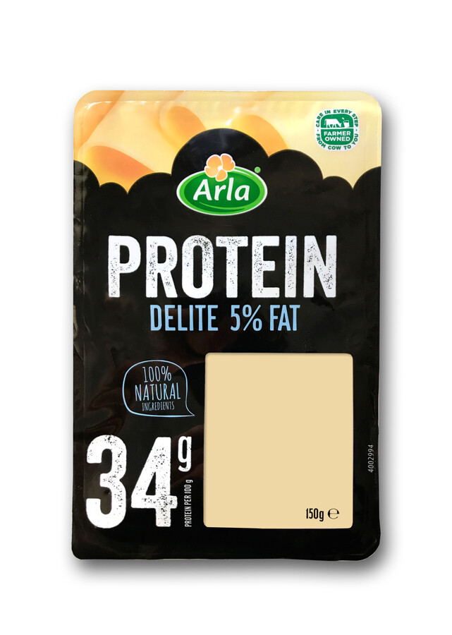 Queso en lonchas proteín de ARLA.