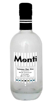 Ginebra MONTI london dry gin 75cl.