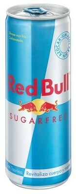 RED BULL sugar free en lata (25 cl).