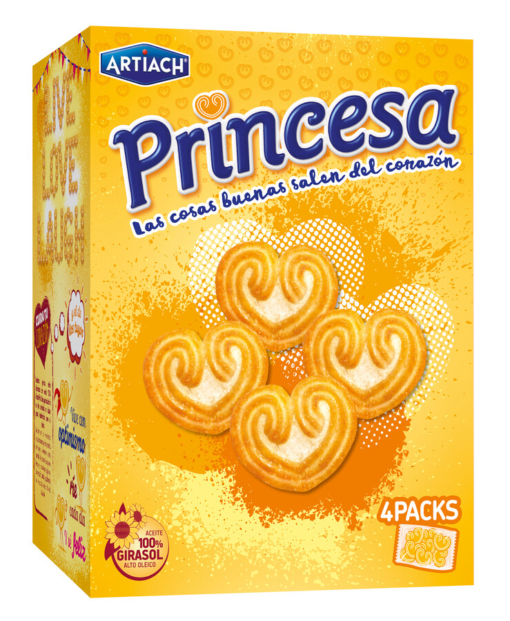 Galletas PRINCESA original 120 g.