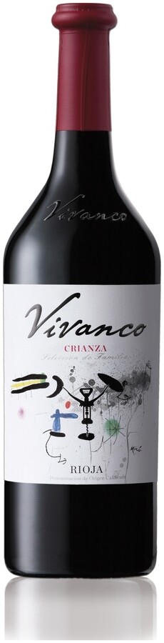 Vino tinto crianza VIVANCO D.O. Rioja 75 cl.