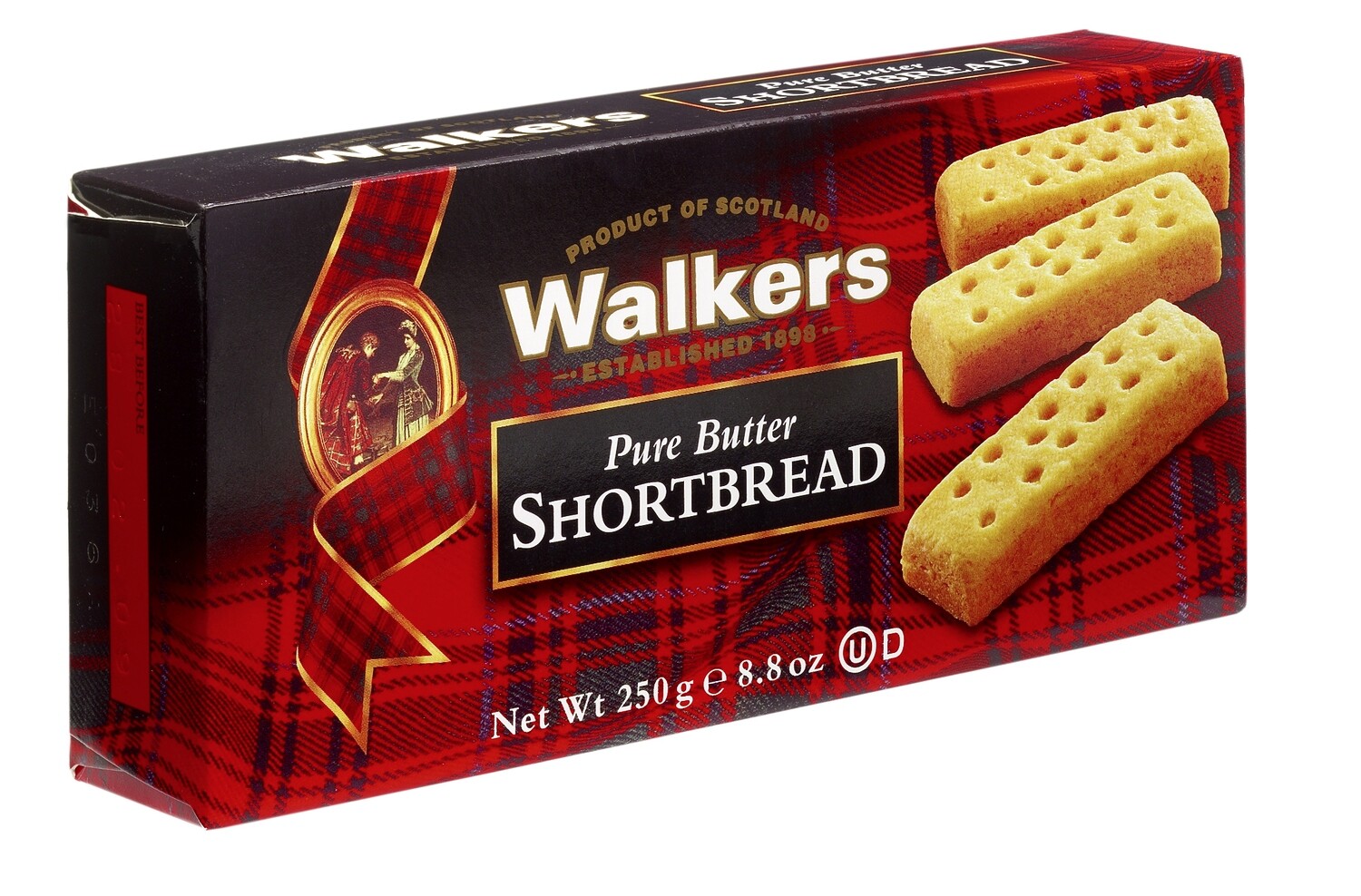 Galletas de mantequilla Shortbread WALKERS 250 g.
