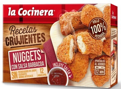 Nuggets con salsa barbacoa LA COCINERA 12 uds.