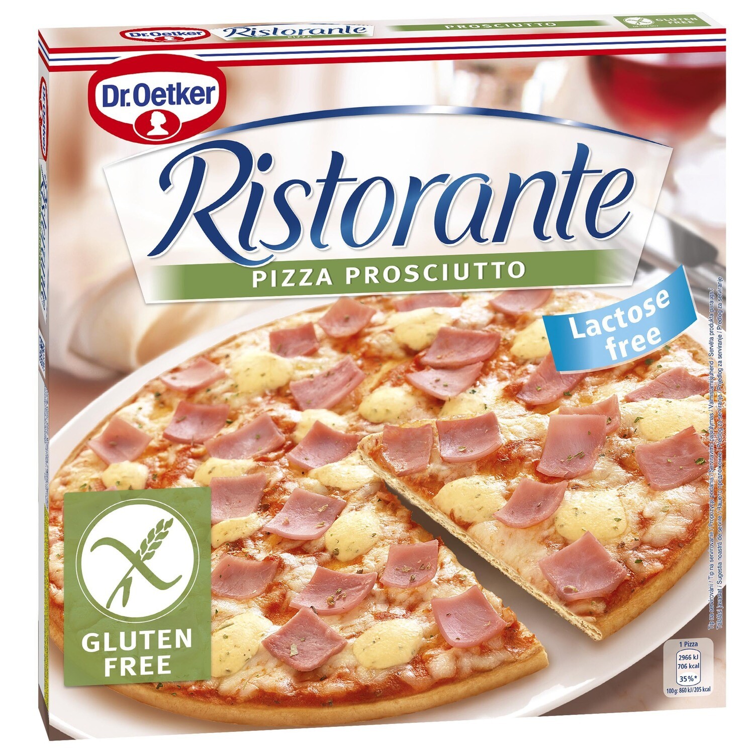 Pizza prosciutto RISTORANTE