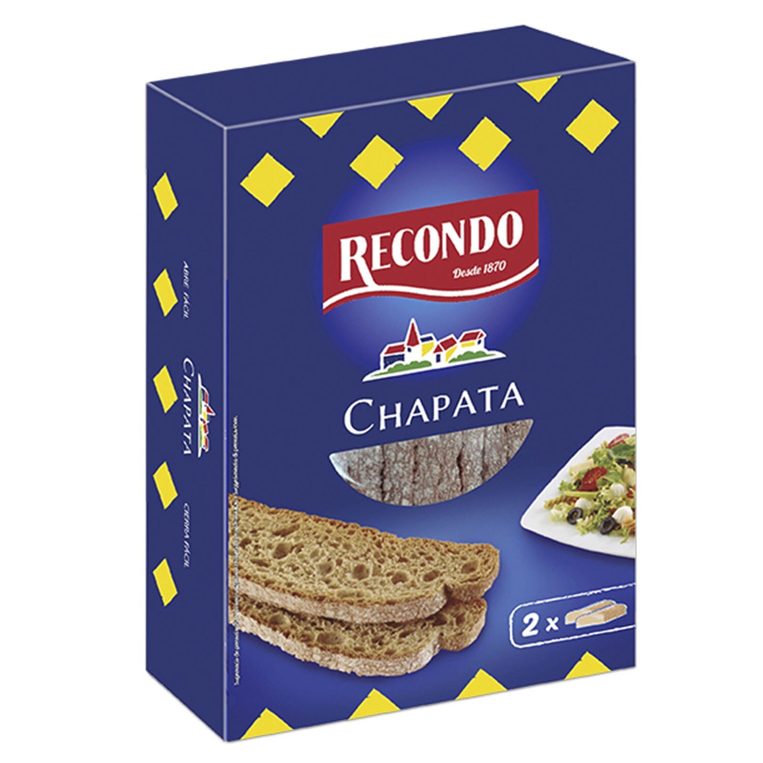 Biscotes chapata RECONDO 167 g.