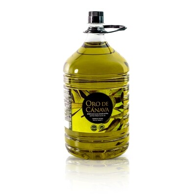 Aceite de oliva virgen extra ORO DE CÁNAVA (5 litros).