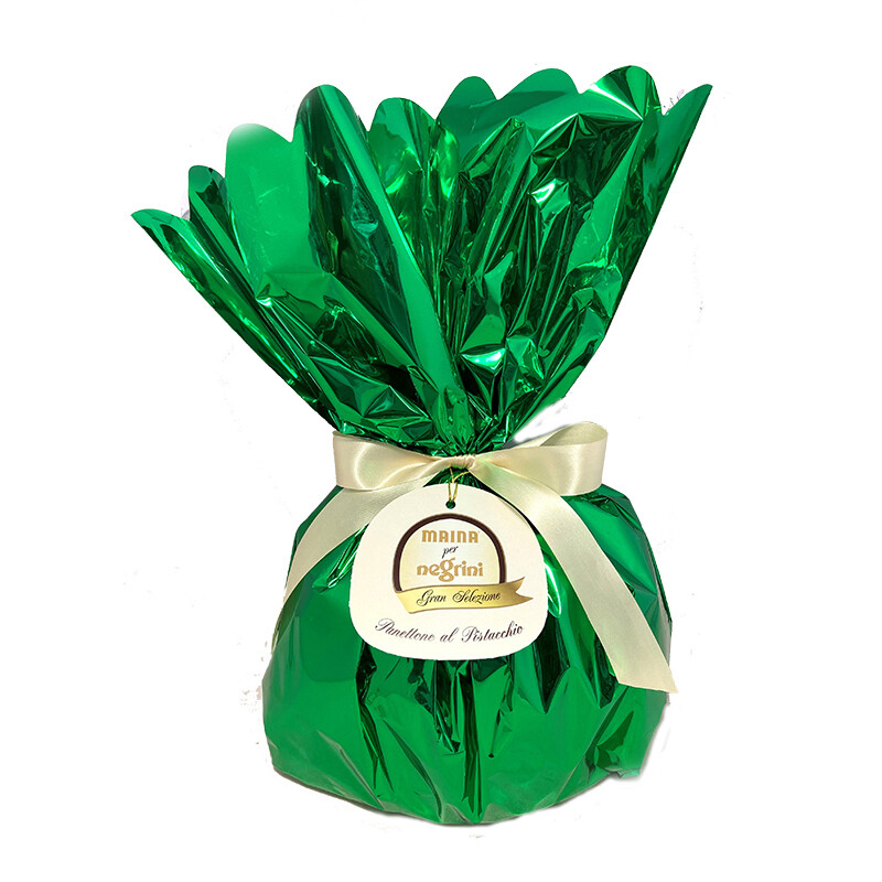 Panettone al pistacchio MAINA NEGRINI 750 g.
