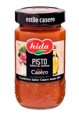 Pisto sofrito de verduras estilo casero HIDA 350 g.